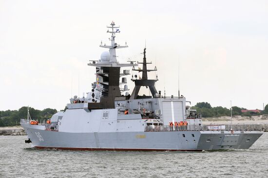 Boiky and Stoiky corvettes return to Baltiysk