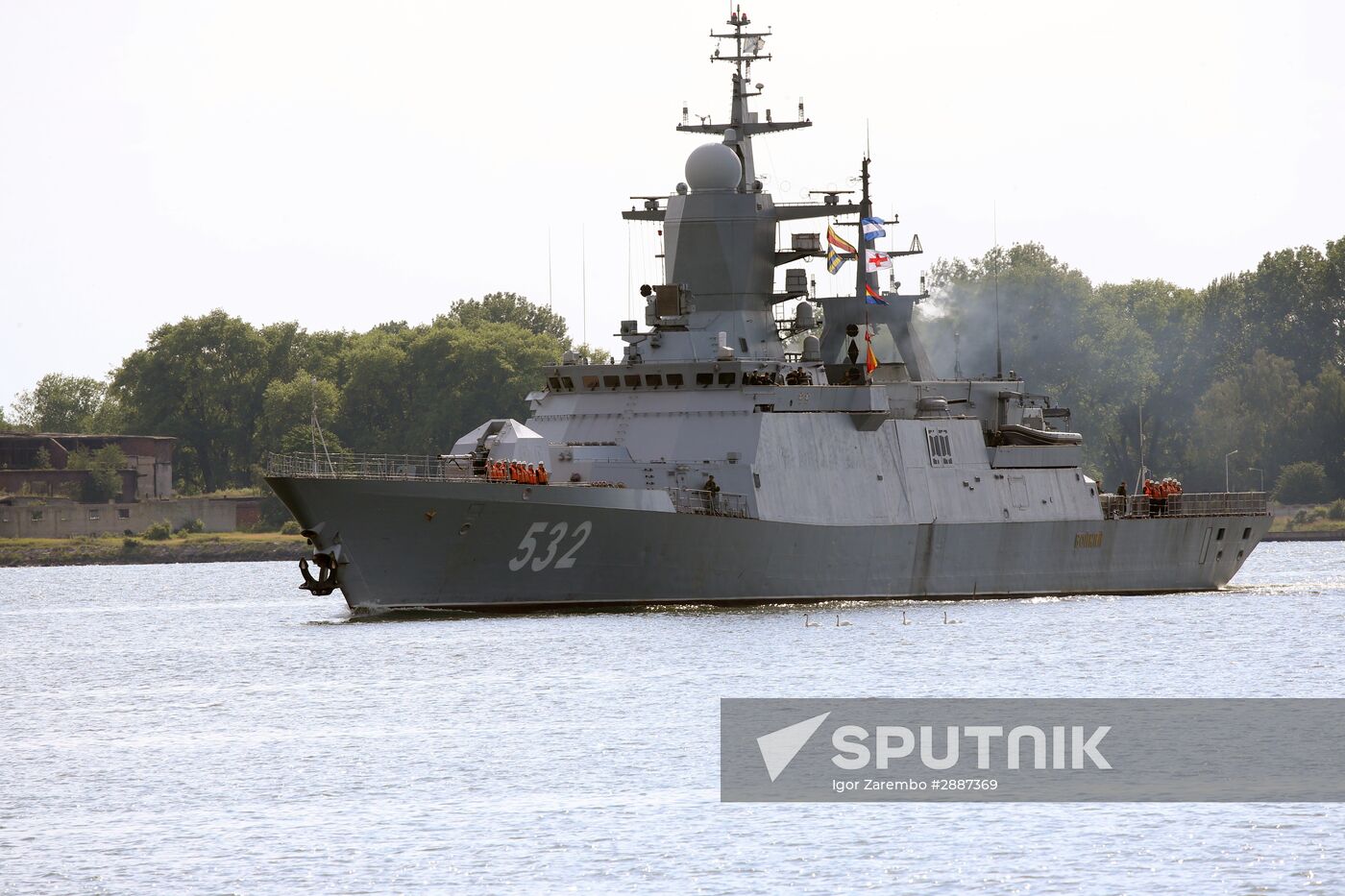 Boiky and Stoiky corvettes return to Baltiysk