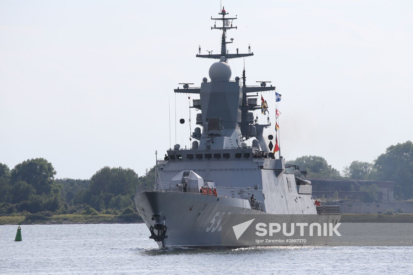 Boiky and Stoiky corvettes return to Baltiysk
