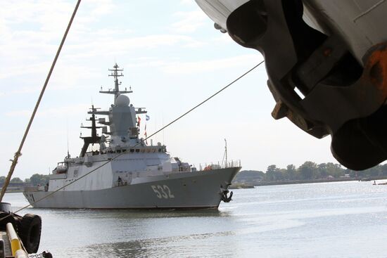 Boiky and Stoiky corvettes return to Baltiysk