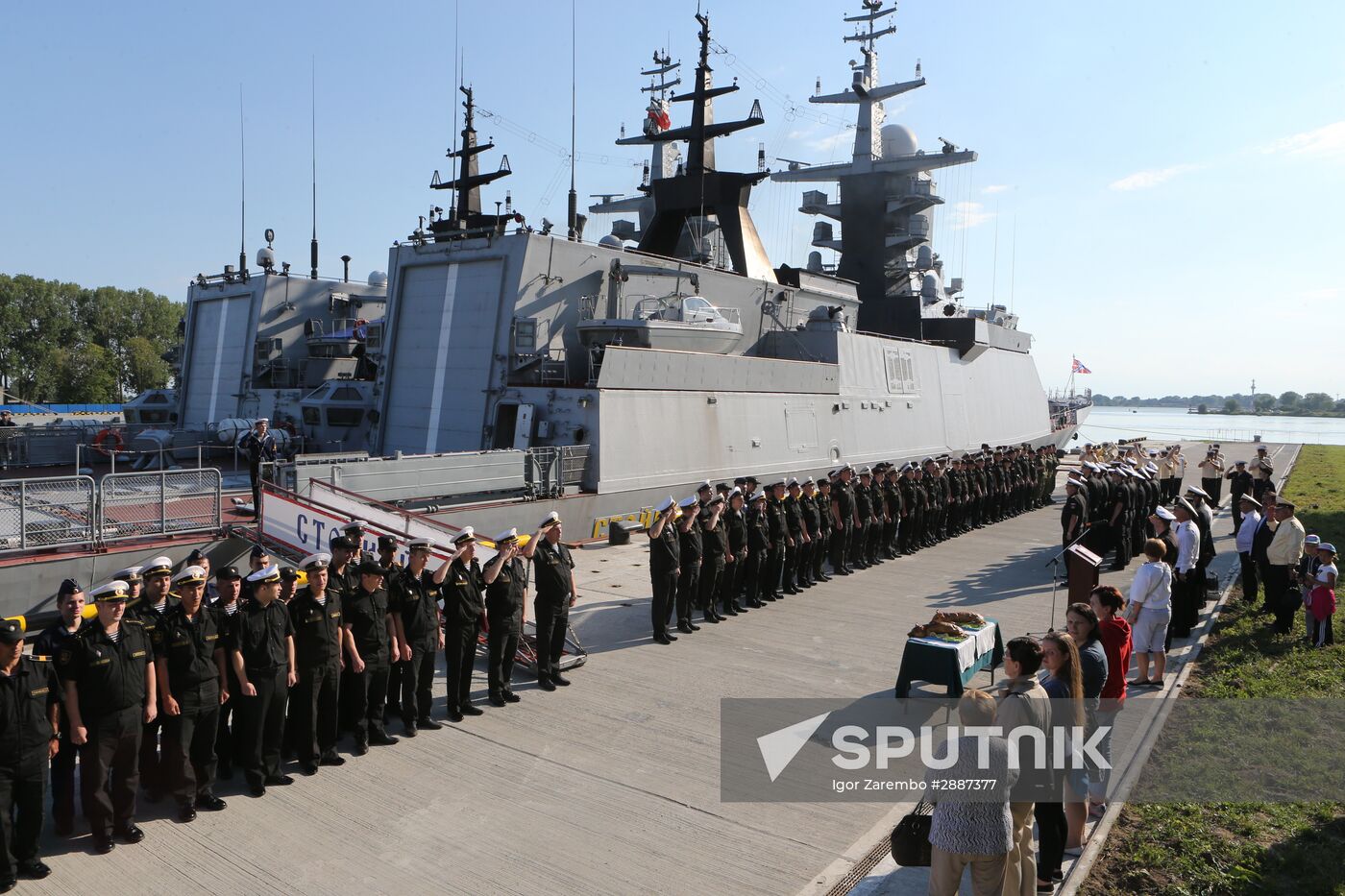 Boiky and Stoiky corvettes return to Baltiysk