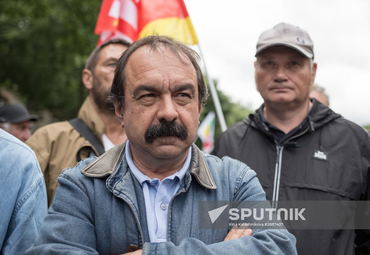 Protests against new labor law in Paris