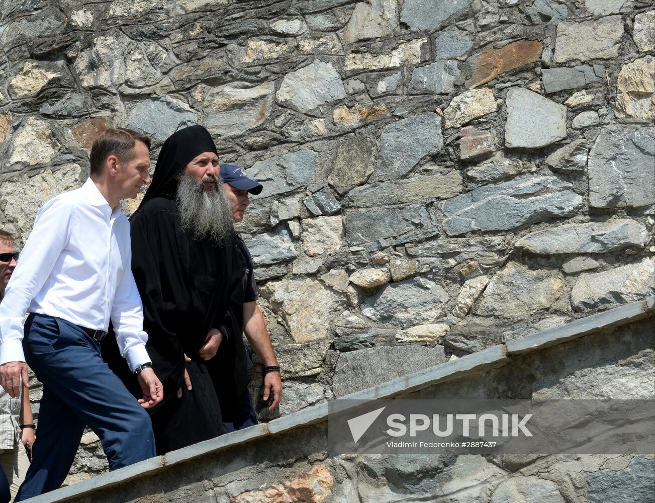 Russian State Duma Speaker Sergei Naryshkin visits Greece