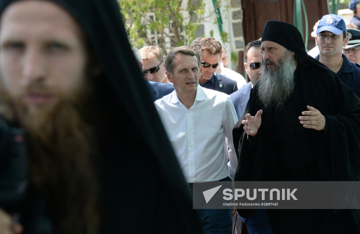 Russian State Duma Speaker Sergei Naryshkin visits Greece