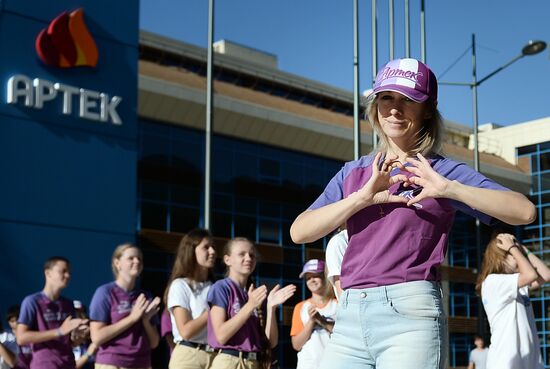 Russian Foreign Affairs Ministry Spokesperson Maria Zakharova visits Artek camp