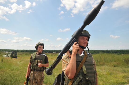 Active phase of Rapid Trident drill in Ukraine