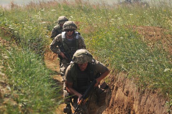 Active phase of Rapid Trident drill in Ukraine