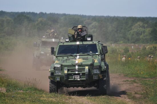 Active phase of Rapid Trident drill in Ukraine