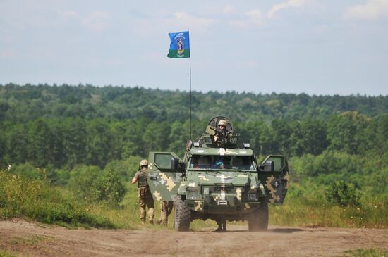Active phase of Rapid Trident drill in Ukraine