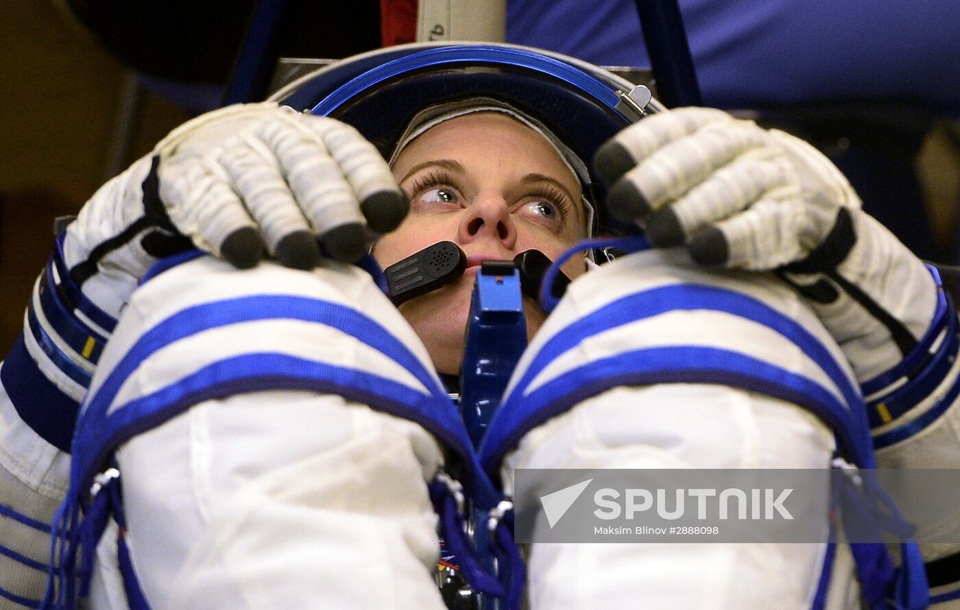 Launch of Soyuz-FG launch vehicle carrying Soyuz-MS spacecraft from Baikonur Cosmodrome