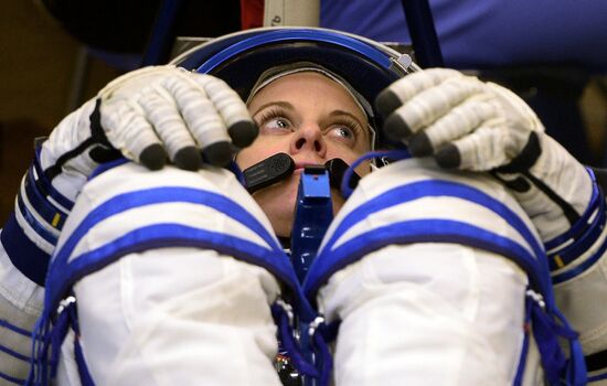 Launch of Soyuz-FG launch vehicle carrying Soyuz-MS spacecraft from Baikonur Cosmodrome