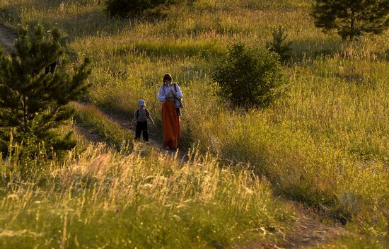Ivan Kupala Day celebrations in Tatarstan