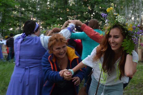 Ivan Kupala Day celebrations in Tatarstan