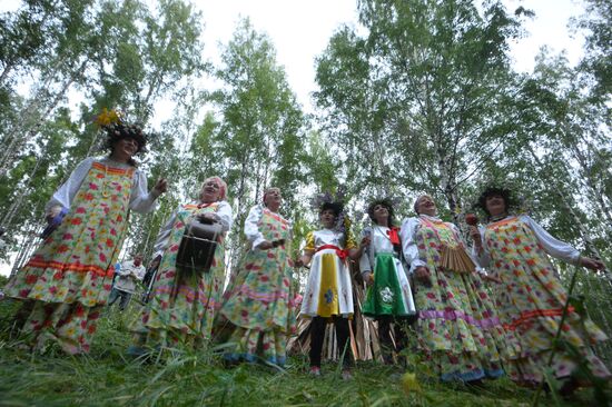 Ivan Kupala Day celebrations in Tatarstan
