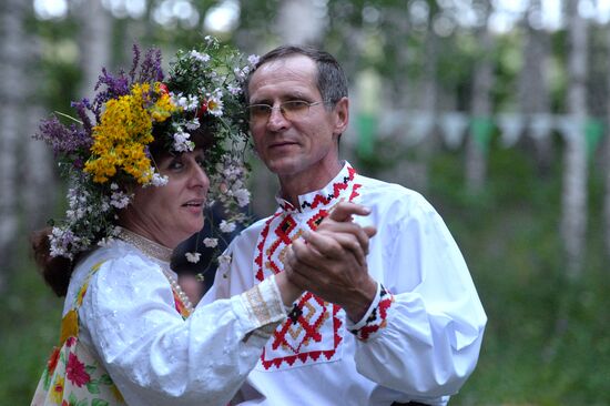 Ivan Kupala Day celebrations in Tatarstan