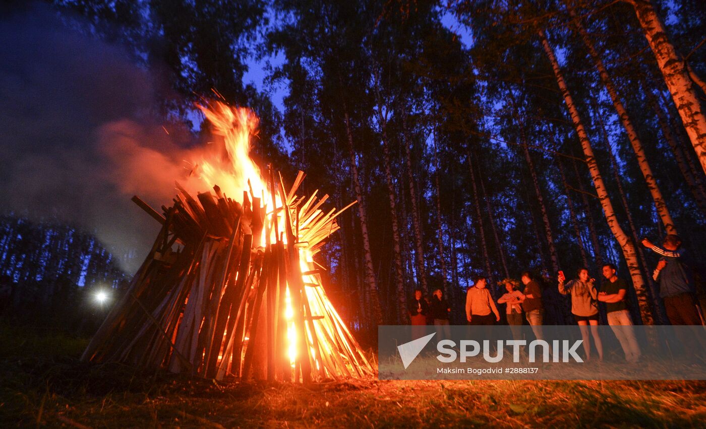 Ivan Kupala Day celebrations in Tatarstan