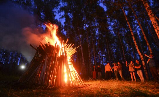 Ivan Kupala Day celebrations in Tatarstan