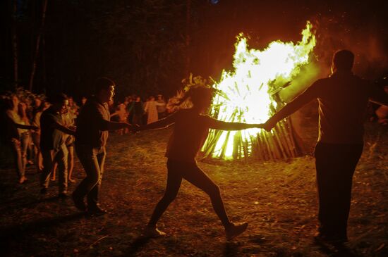 Ivan Kupala Day celebrations in Tatarstan