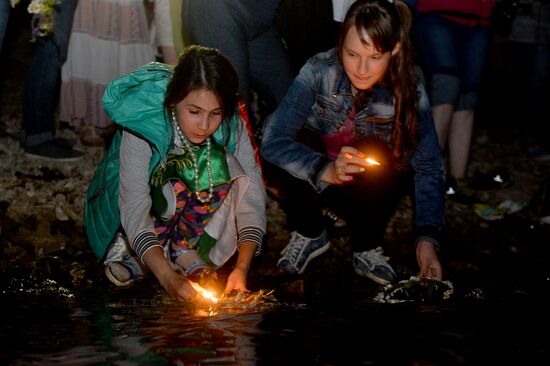 Ivan Kupala Day celebrations in Tatarstan