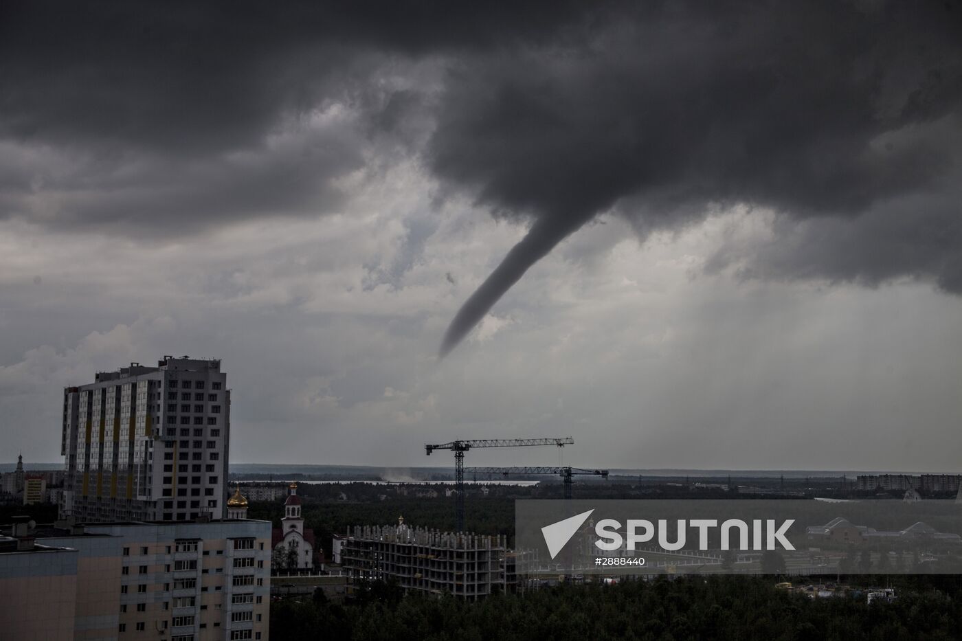 Tornado in Surgut