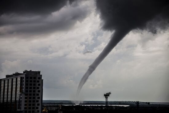 Tornado in Surgut