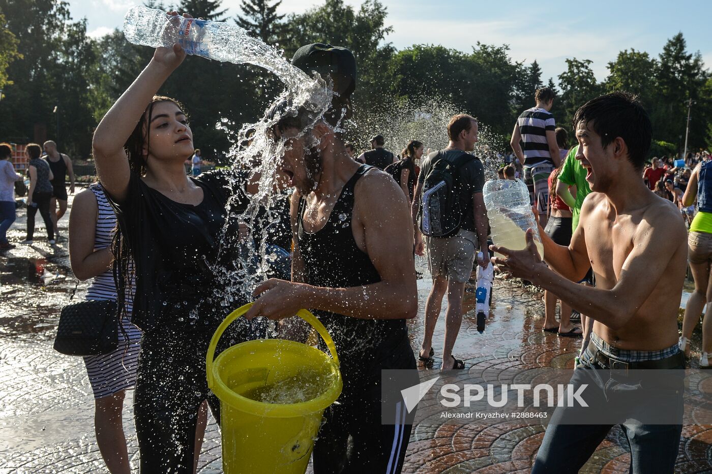 Ivan Kupala Day celebrations in Novosibirsk