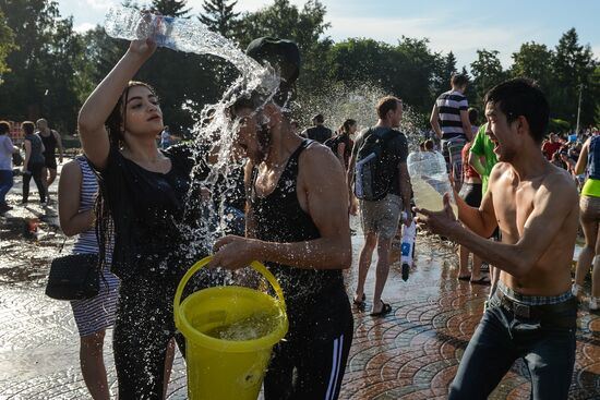Ivan Kupala Day celebrations in Novosibirsk