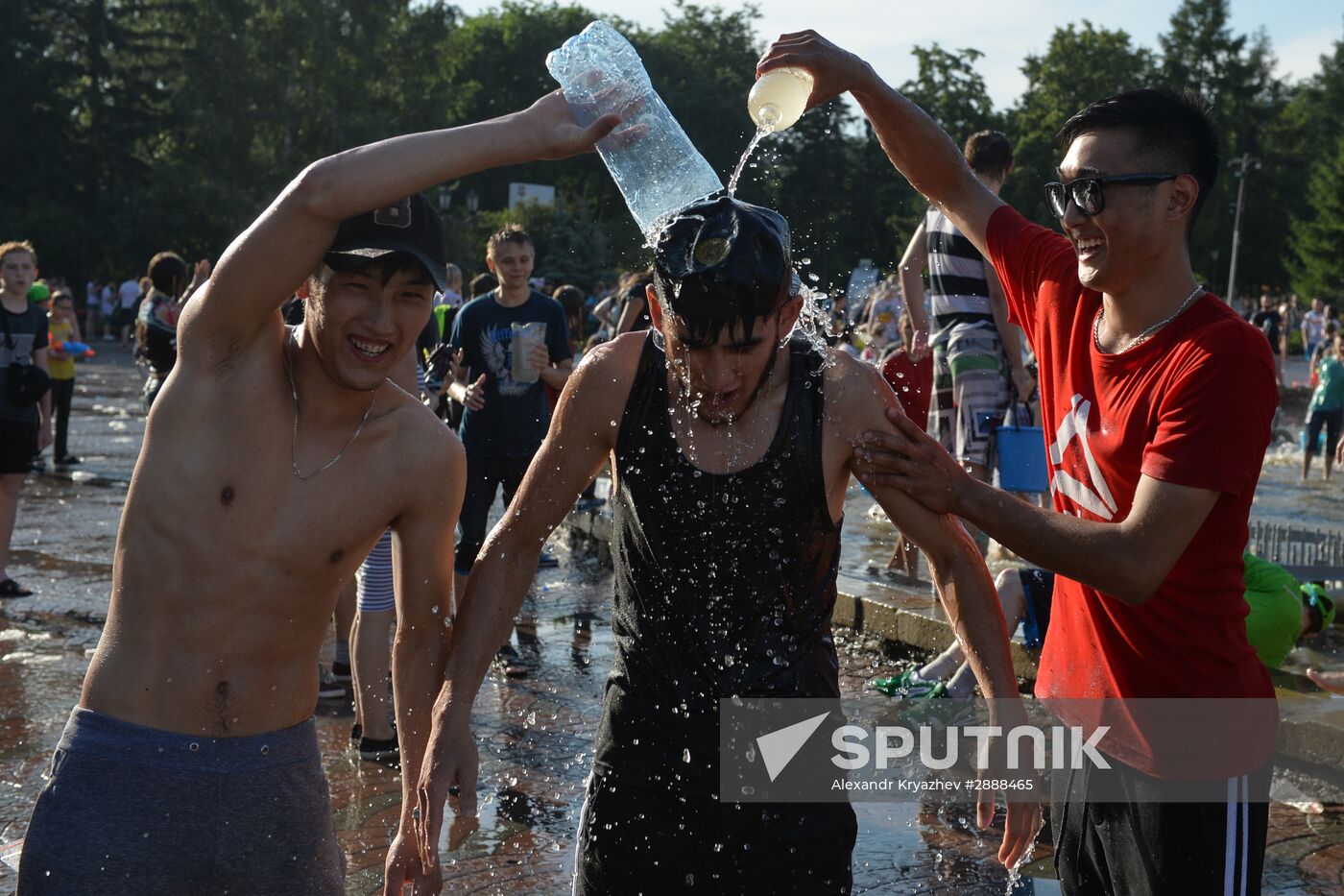 Ivan Kupala Day celebrations in Novosibirsk
