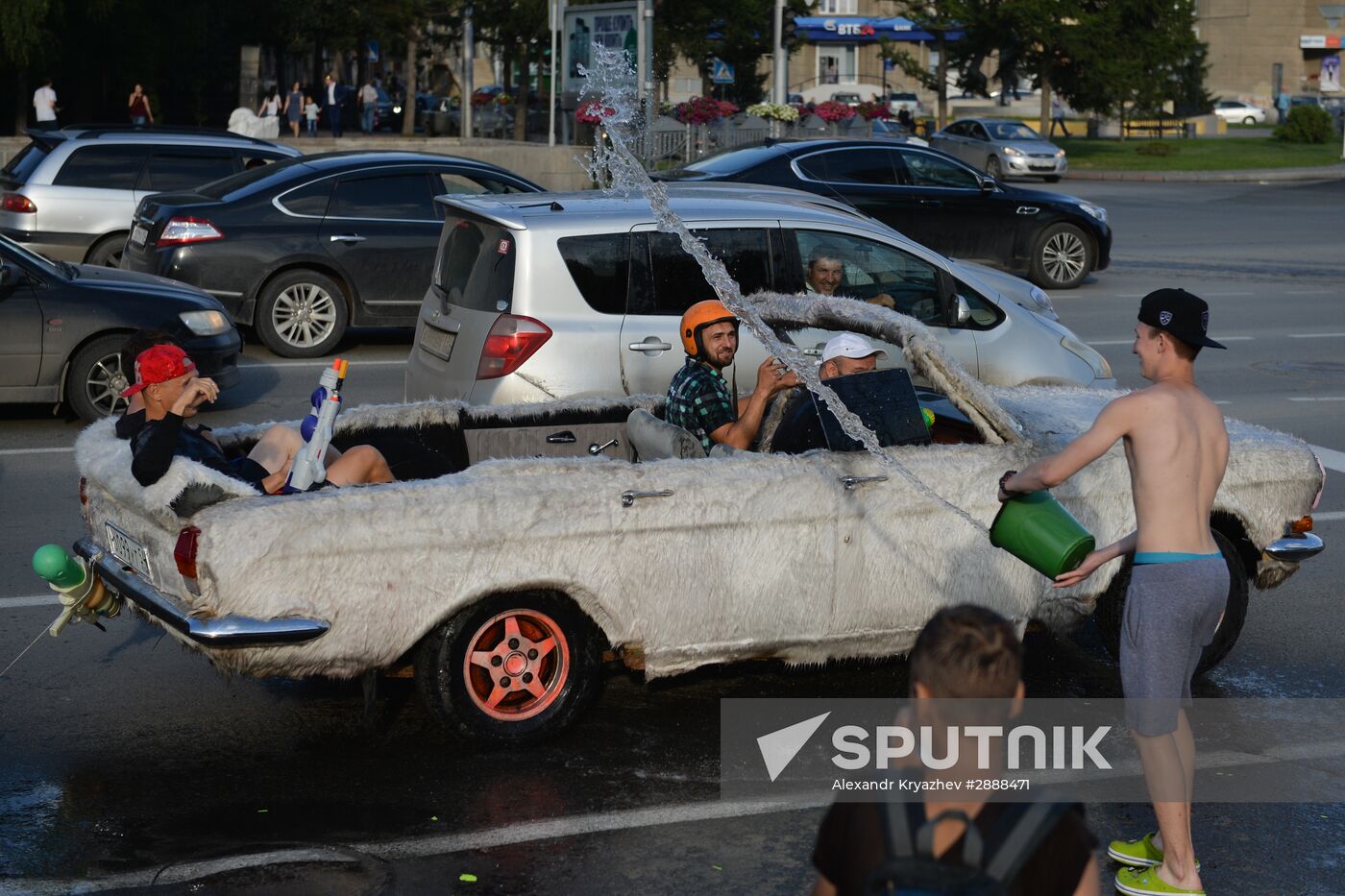 Ivan Kupala Day celebrations in Novosibirsk