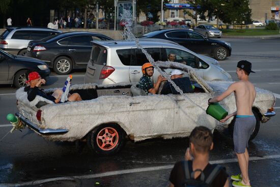 Ivan Kupala Day celebrations in Novosibirsk