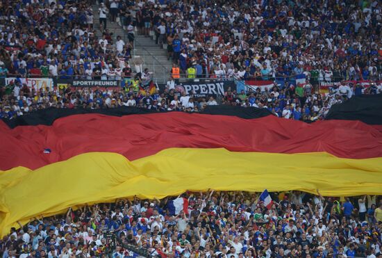 Football. UEFA Euro 2016. Germany vs. France