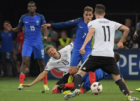 UEFA Euro 2016. Germany vs. France