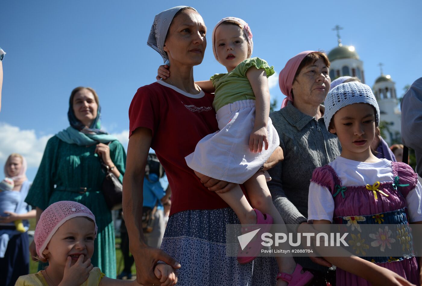 Peter and Fevronia Day procession in Yekaterinburg