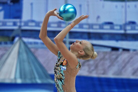 Rhythmic Gymnastics World Cup series. Day one