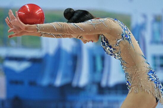 Rhythmic Gymnastics World Cup series. Day one