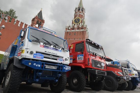 2016 Silk Way Rally kicks off in Moscow