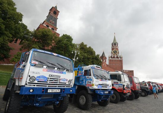 2016 Silk Way Rally kicks off in Moscow