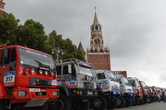 2016 Silk Way Rally kicks off in Moscow