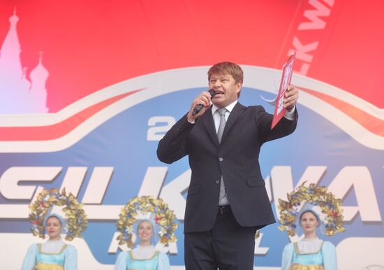2016 Silk Way Rally kicks off in Moscow