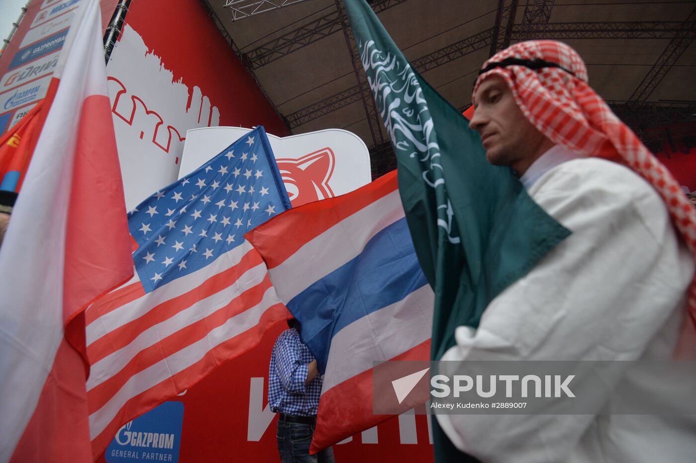 2016 Silk Way Rally kicks off in Moscow