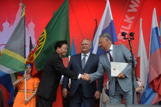 2016 Silk Way Rally kicks off in Moscow