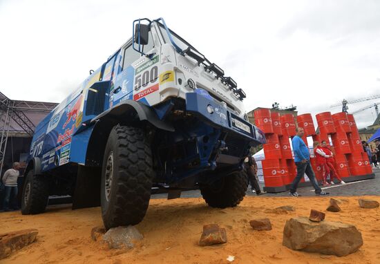 2016 Silk Way Rally kicks off in Moscow