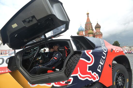 2016 Silk Way Rally kicks off in Moscow