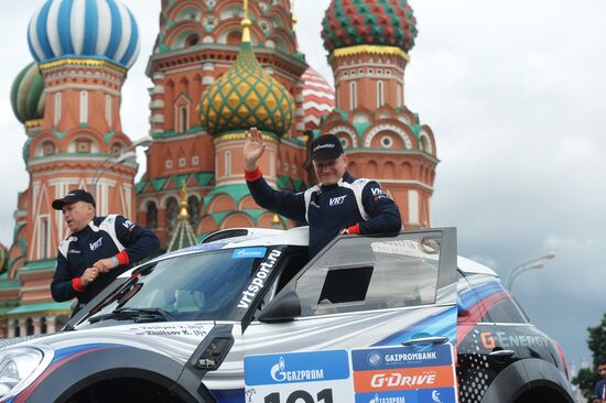 2016 Silk Way Rally kicks off in Moscow
