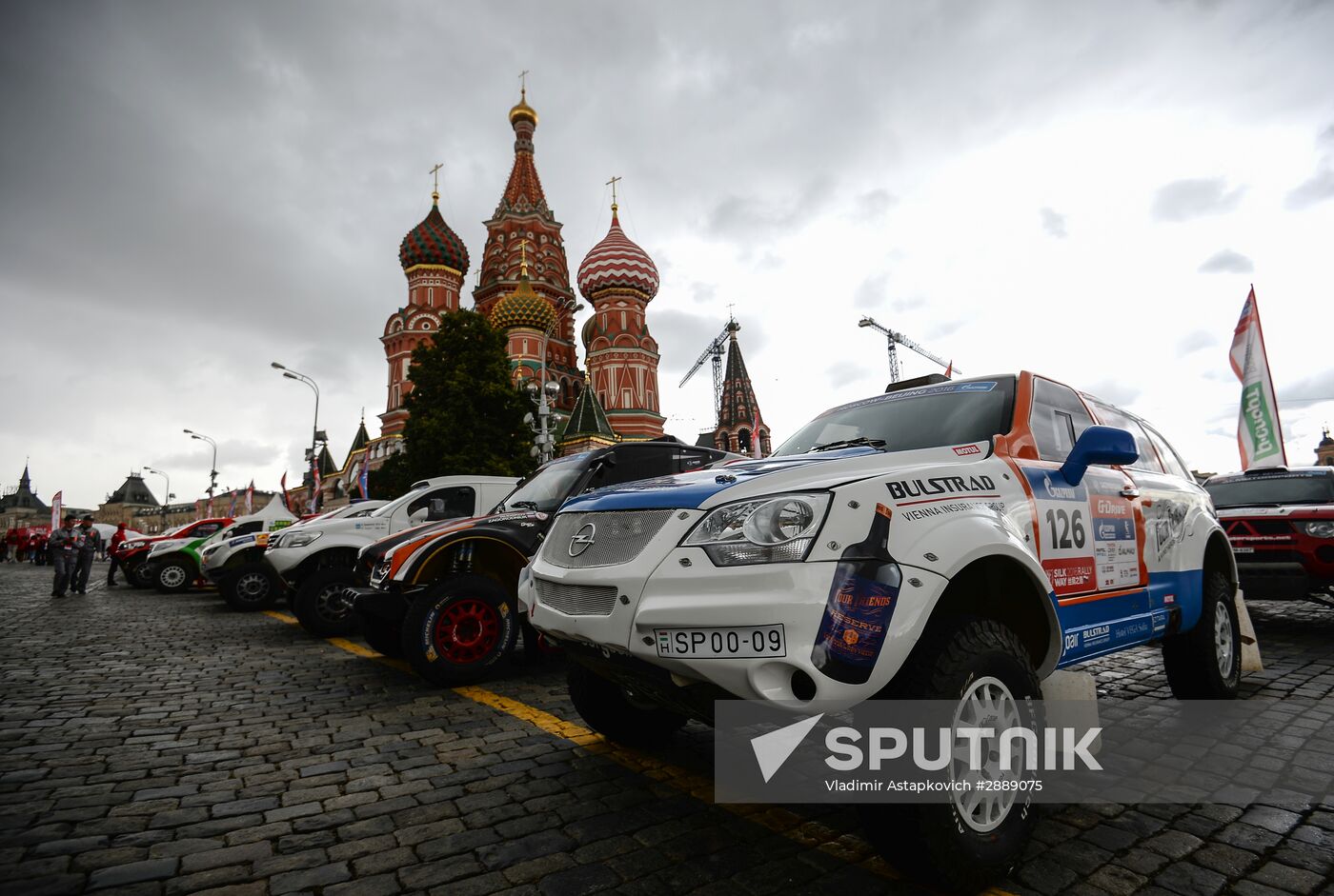 2016 Silk Way Rally kicks off in Moscow