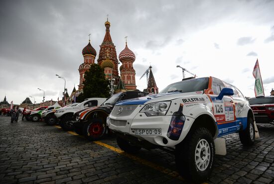 2016 Silk Way Rally kicks off in Moscow