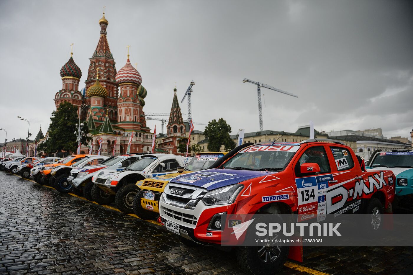 2016 Silk Way Rally kicks off in Moscow