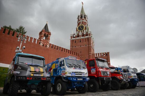 2016 Silk Way Rally kicks off in Moscow