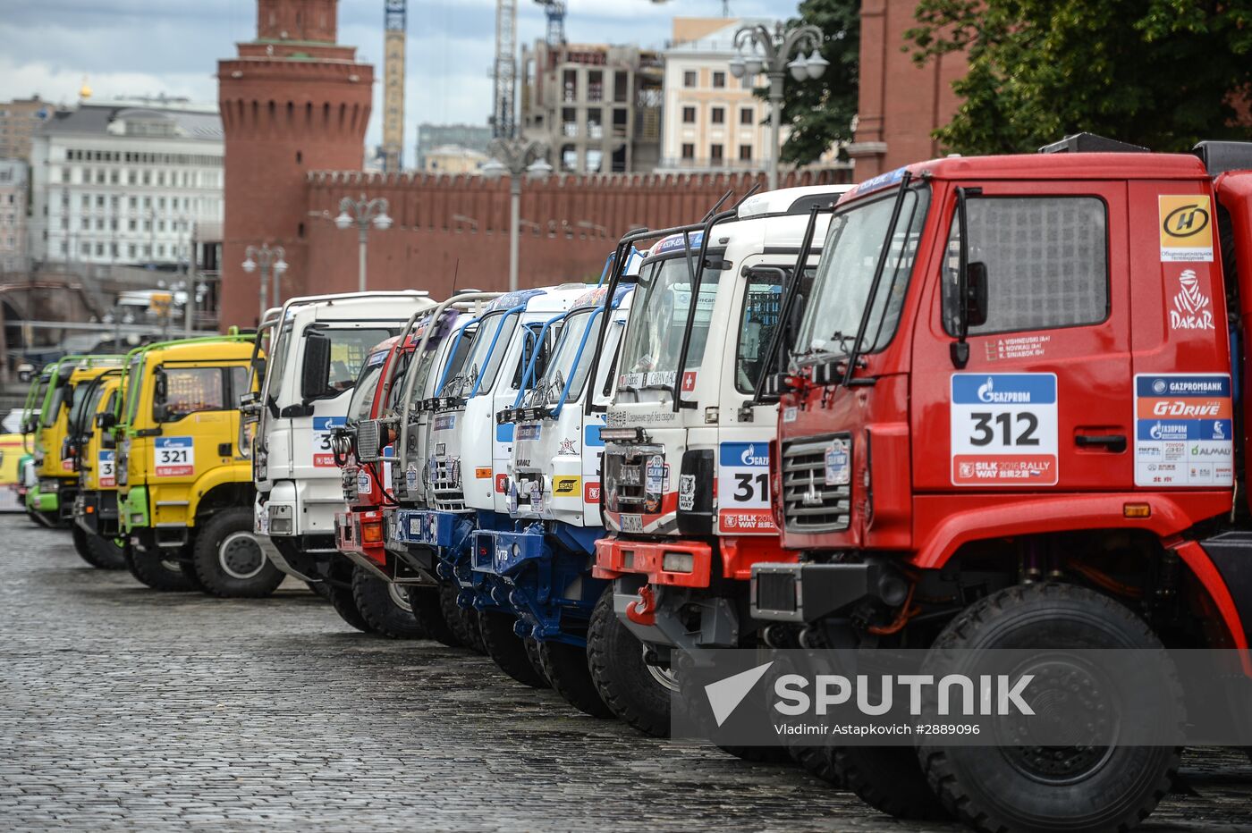 2016 Silk Way Rally kicks off in Moscow