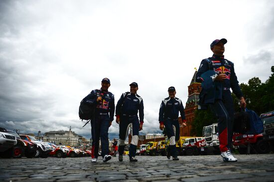 2016 Silk Way Rally kicks off in Moscow